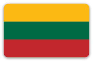 Litva - samolepka na kartu