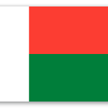 Madagaskar - samolepka na kartu