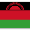 Malawi - samolepka na kartu