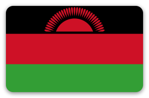 Malawi - samolepka na kartu
