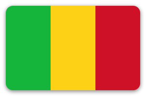 Mali - samolepka na kartu