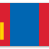Mongolsko - samolepka na kartu
